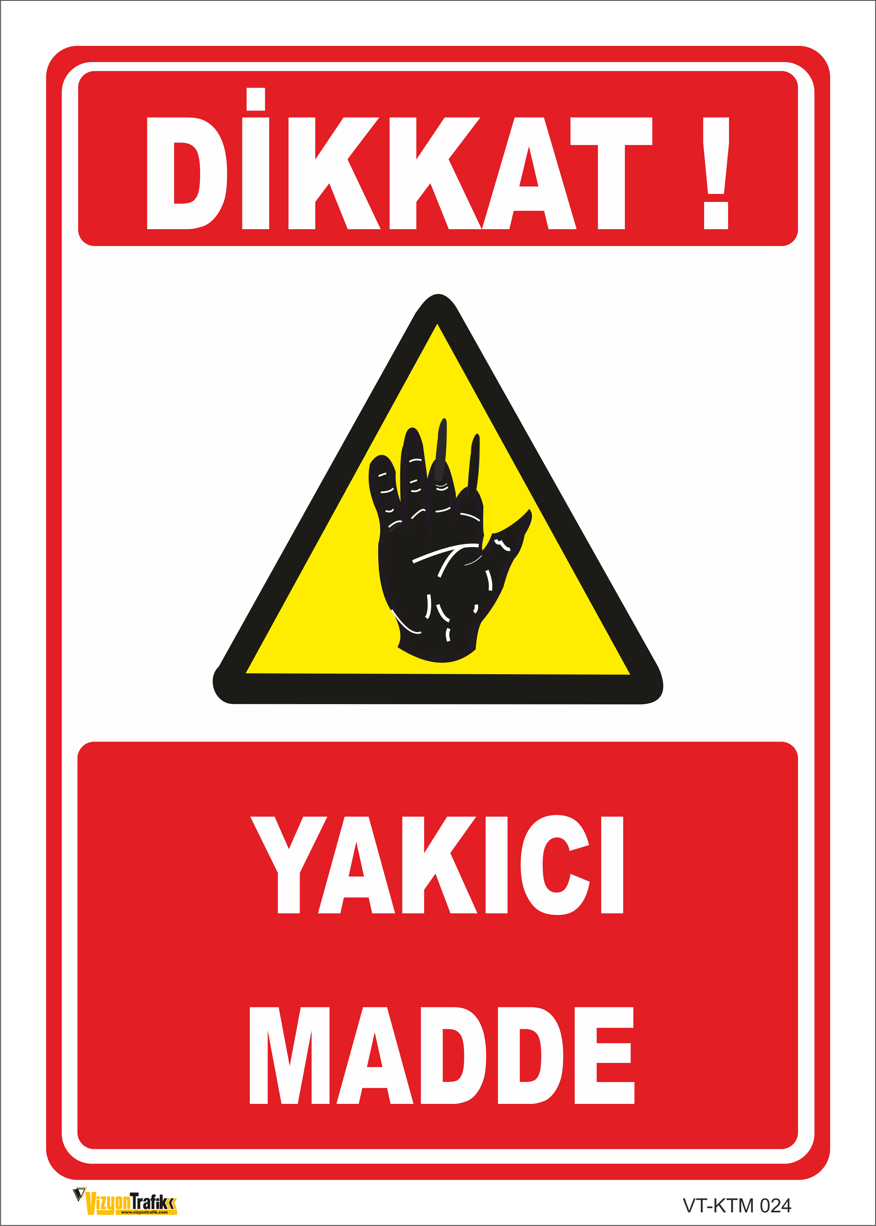 YAKICI MADDE LEVHASI